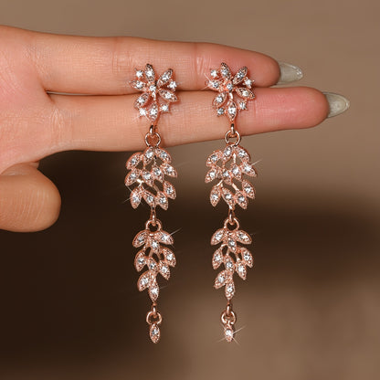 Rose Gold Earrings