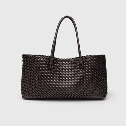 Heritage Interlace Bucket Tote