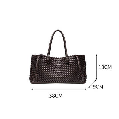 Heritage Interlace Bucket Tote
