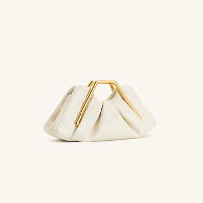 Eclipse Handle Clutch Handbag