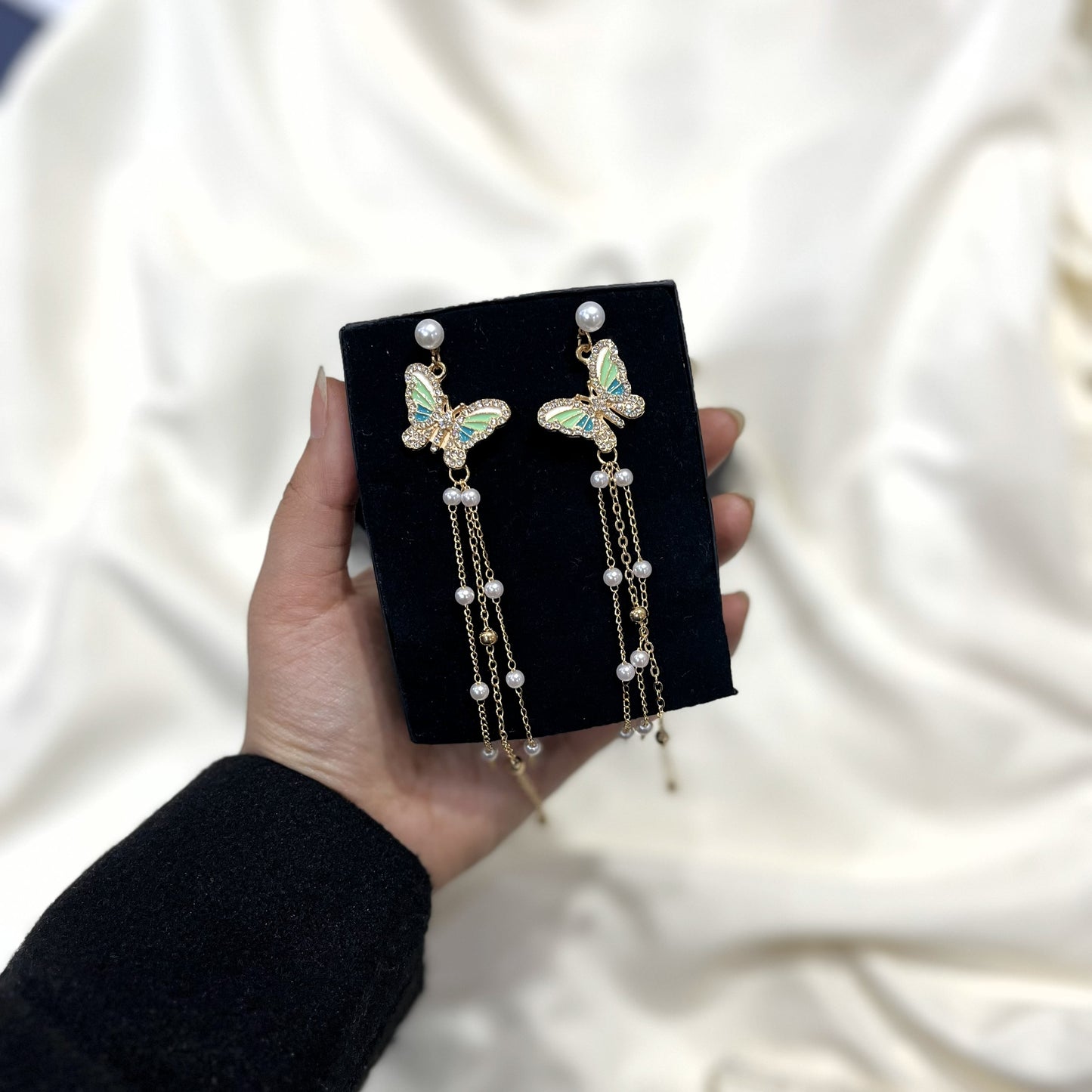 Butterfly Drop Earrings