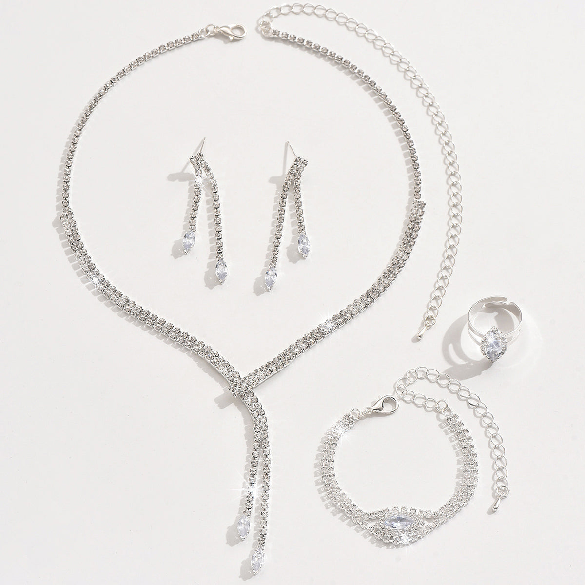 Zircon Eve Necklace Set