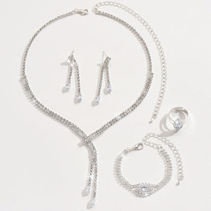 Zircon Eve Necklace Set