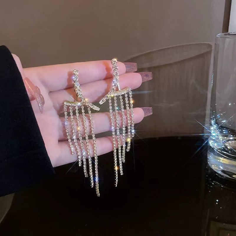 T Tassels Earrings