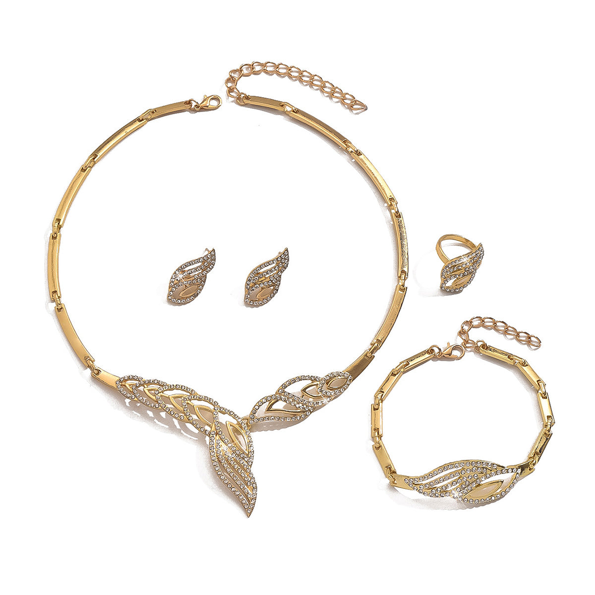 Golden Hues Necklace Set